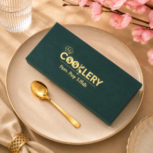 Gold Stainless Steel Tea Spoon-Set of 6 pcs ( 14cm - Teaspoon)