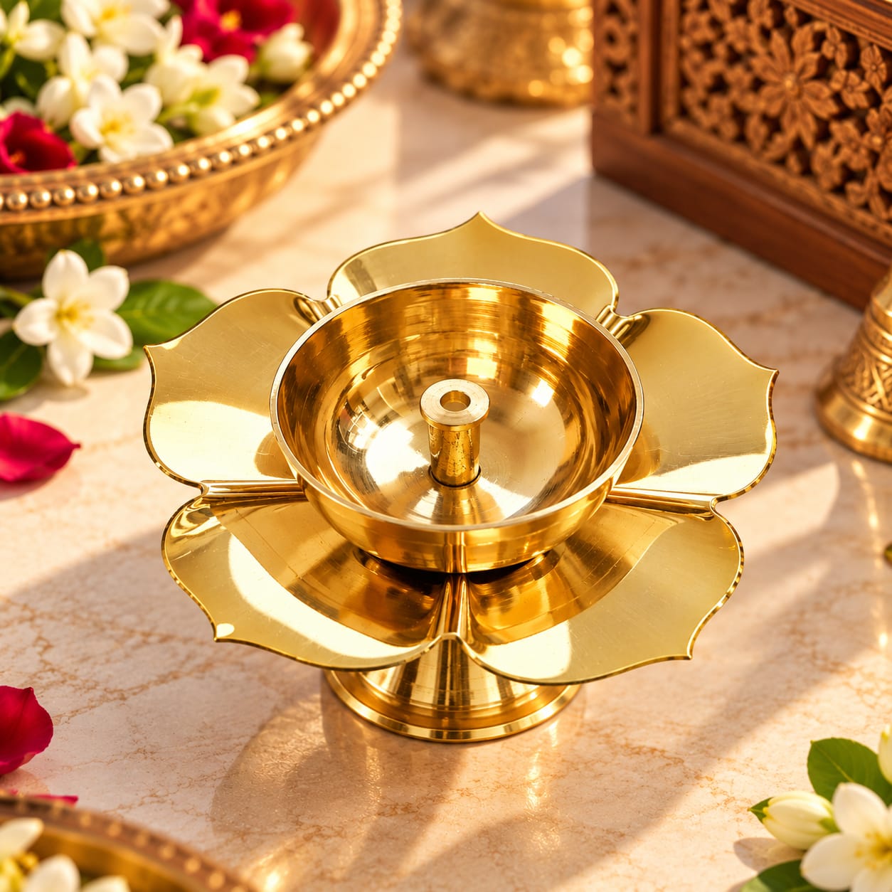 Lotus Diya